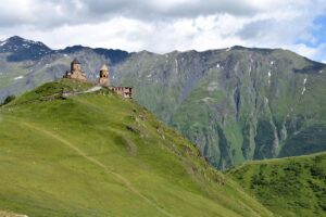 kazbegi chiesa Tsiminda Sameba