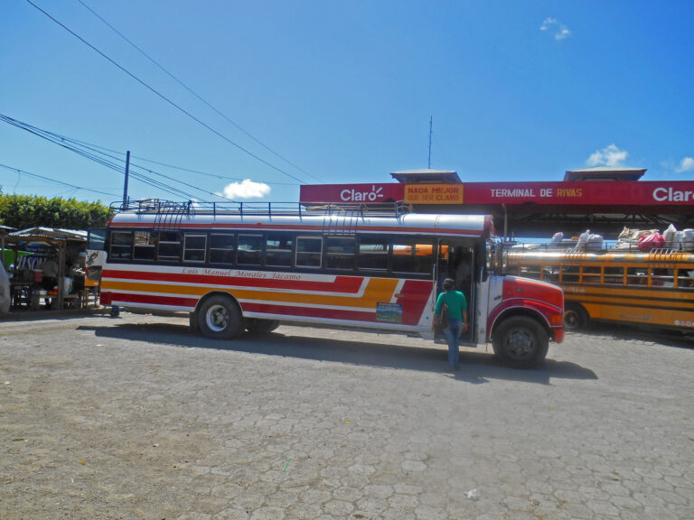 nicaragua, bus, autostazione