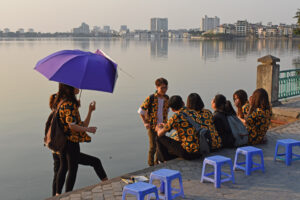 hanoi, lago, lake