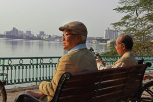 hanoi, lago, lake